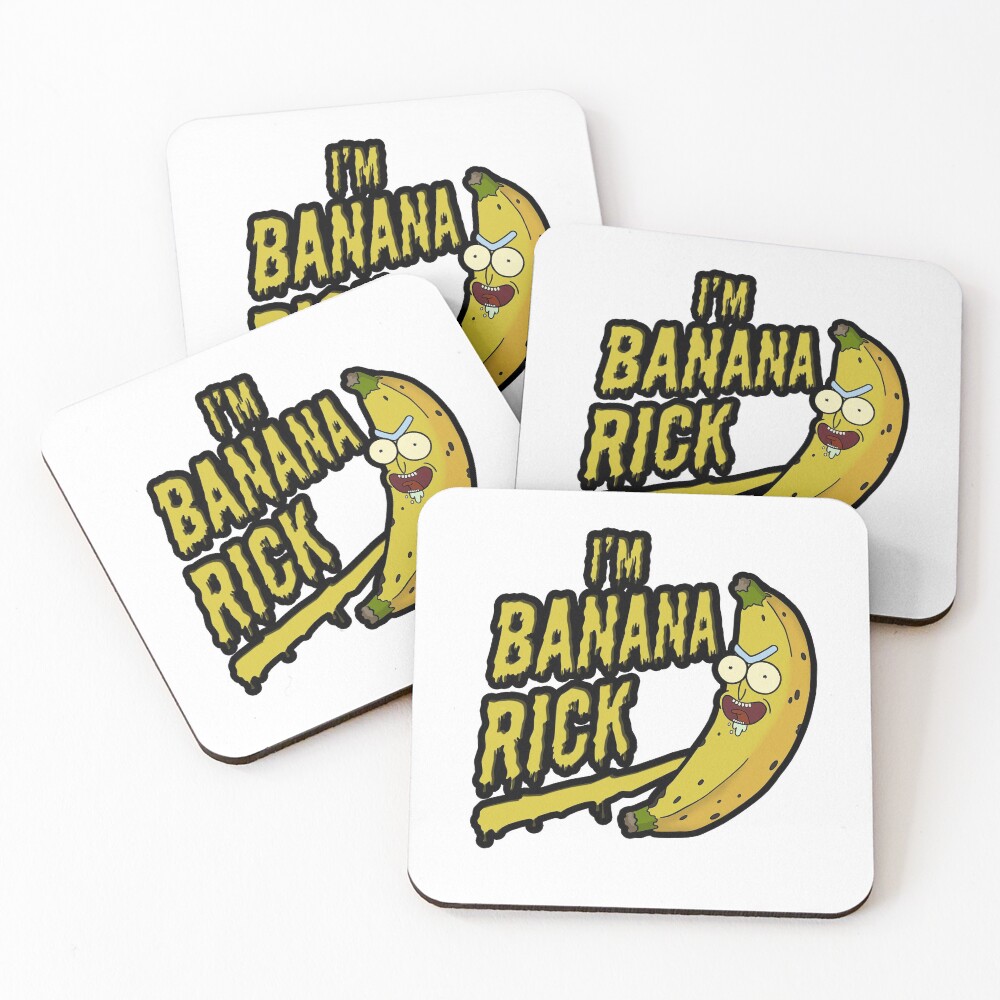 I'm Banana Rick! Coasters (Set of 4)
