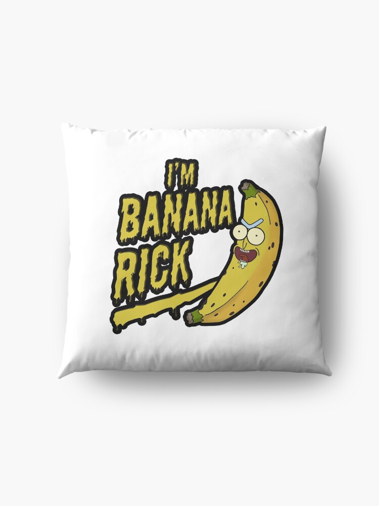 Alternate view of I'm Banana Rick! Floor Pillow