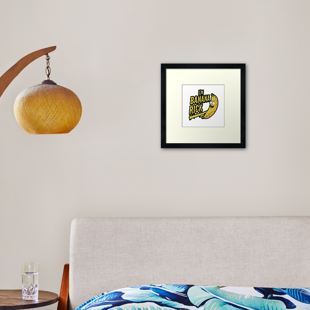 I'm Banana Rick! Framed Art Print