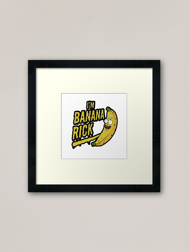Alternate view of I'm Banana Rick! Framed Art Print