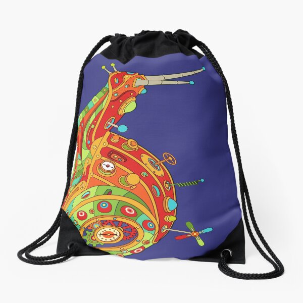 Snail Drawstring Bag