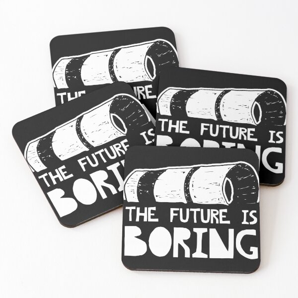 Item preview, The Future Is Boring product, Future Tee designed and sold by Lisbob.