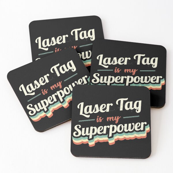 Item preview, Laser Tag is my Superpower  designed and sold by Custom365.
