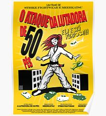 Attack of the 50 Foot Lutadora Poster