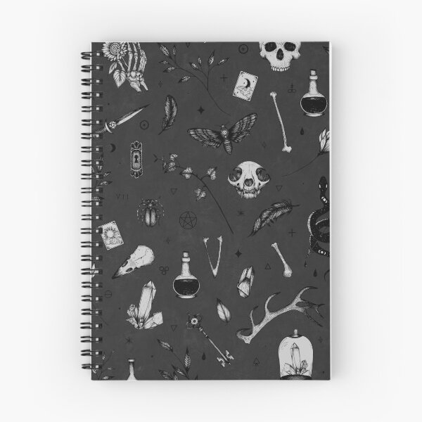 Item preview, Dark Grey Witchy Pattern designed and sold by Elyssa Long.