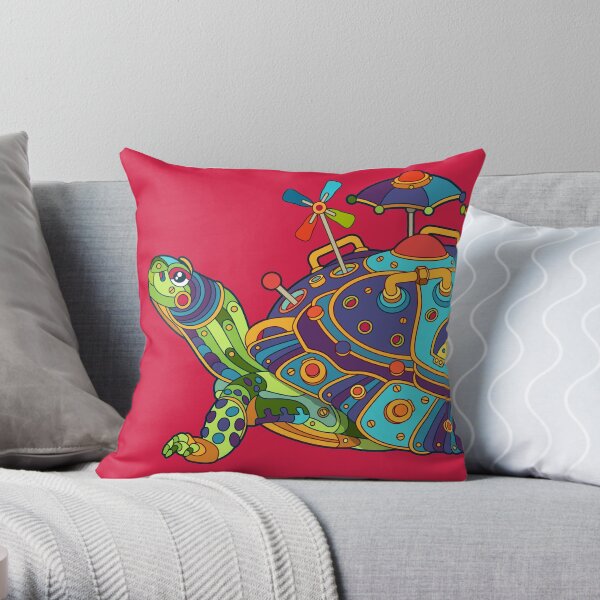 Turtle Throw Pillow