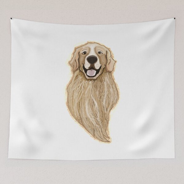 Item preview, +SPBscreen+ Golden Retriever Front  designed and sold by SPBscreenStudio.