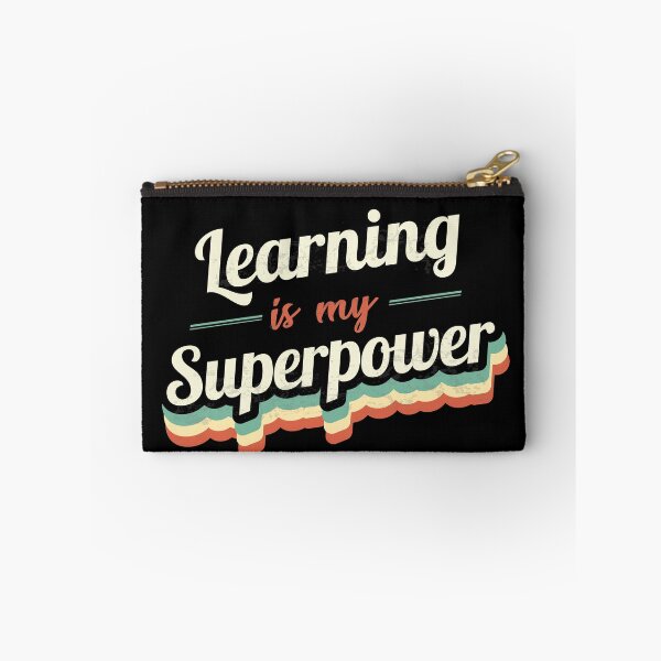 Item preview, Learning is my Superpower  designed and sold by Custom365.