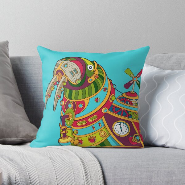 Walrus Throw Pillow