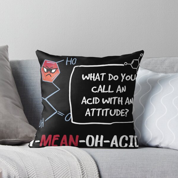 Item preview, Nerdy Humour | A-Mean-O Acid product | Funny Science Tees designed and sold by Lisbob.