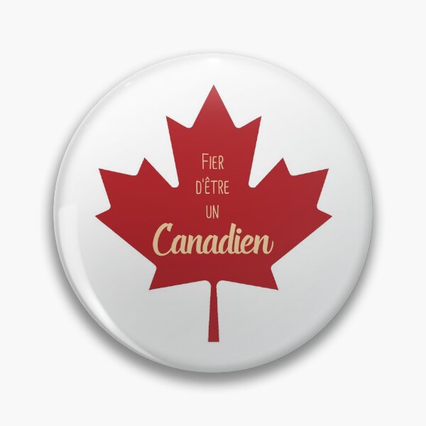Item preview, Fier d'être un Canadien - Typography Design designed and sold by Yannick Toney.