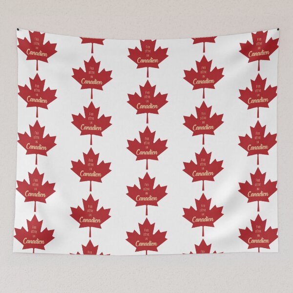 Item preview, Fier d'être un Canadien - Typography Design designed and sold by Yannick Toney.