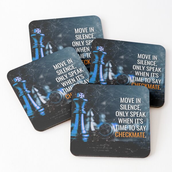Item preview, Move in silence (blue) designed and sold by hiunlimit.