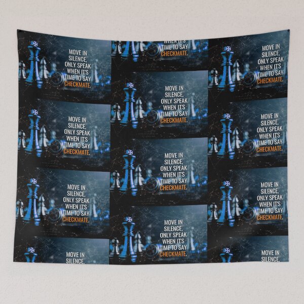 Item preview, Move in silence (blue) designed and sold by hiunlimit.
