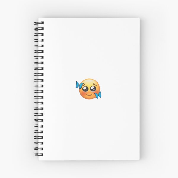 Item preview, soft butterfly emoji sticker (white) designed and sold by mibrahim5.