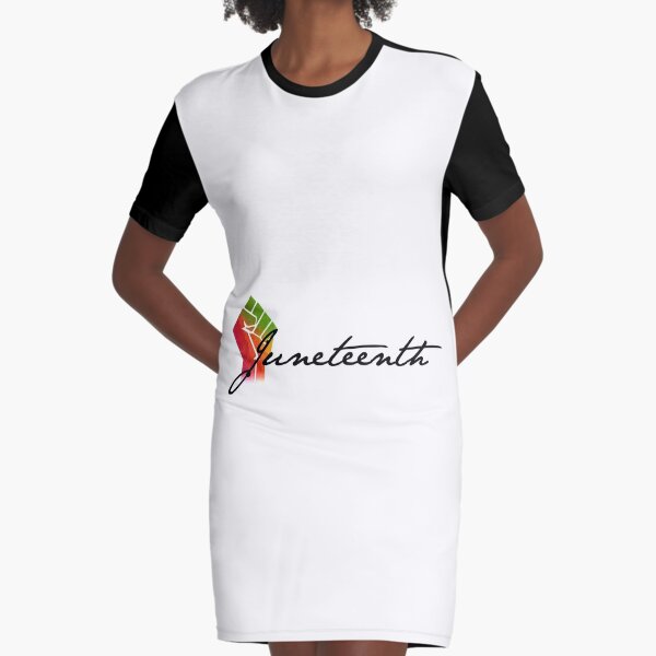 juneteenth tshirt dress