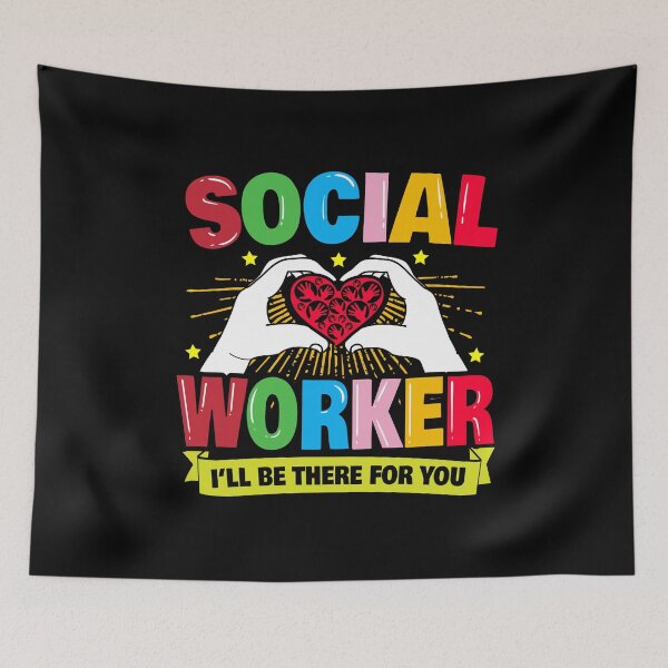 Artikelvorschau, Social Worker there for you Sozialarbeiter Geschenk entworfen und verkauft von 2blackcherries.