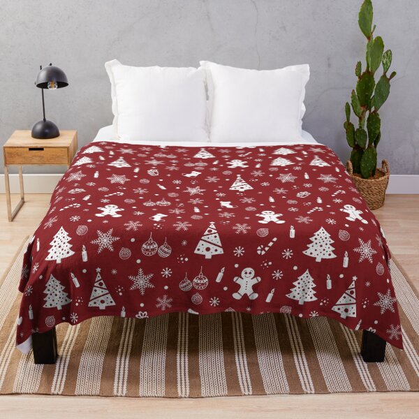 Item preview, Cheerful Red Christmas Pattern designed and sold by Simplulina.