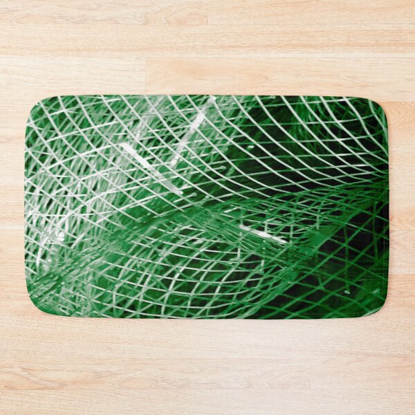 Item preview, Green Plastic Mesh Pattern designed and sold by wildjellybeans.