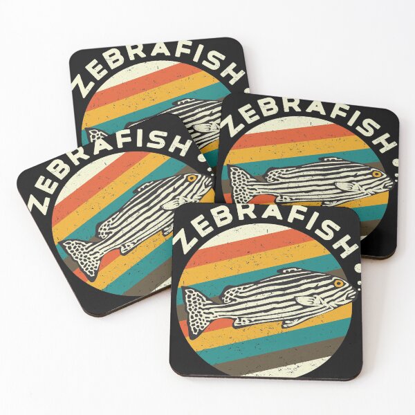 Item preview, Cool Retro Zebra Fish Silhouette Gift Design Idea design designed and sold by Lisbob.