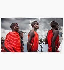 Masai People Poster