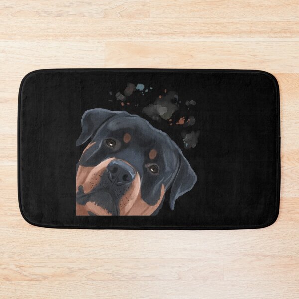 Artikelvorschau, Neugieriger Rottweiler Hund entworfen und verkauft von alwe-designs.