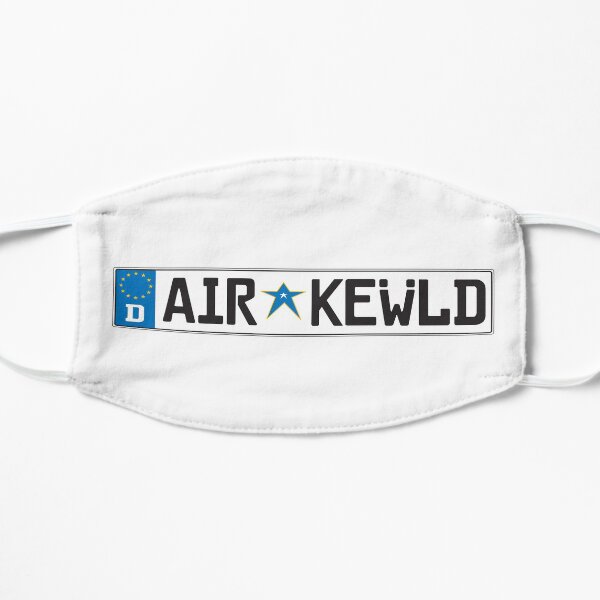 European Airkewld License Plate Mask