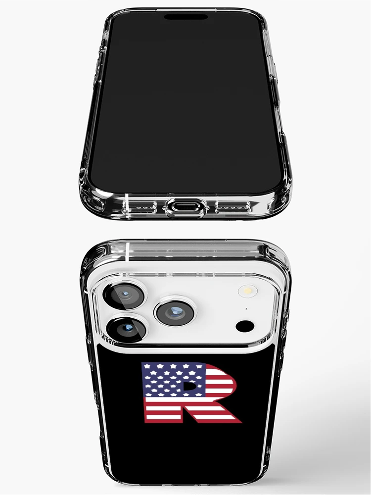 Thumbnail 3 of 5, iPhone Case, flag R designed and sold by nmgee.