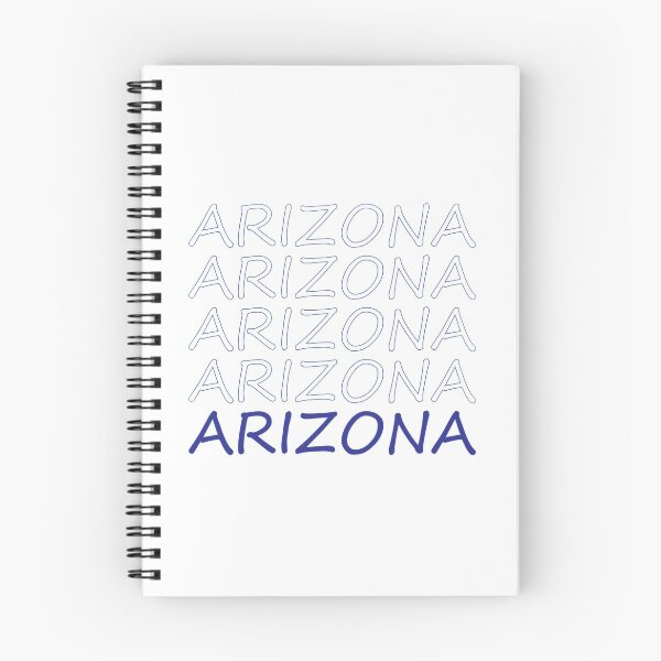 Item preview, Arizona Repeating Blue Bold Uppercase designed and sold by artbylukas.