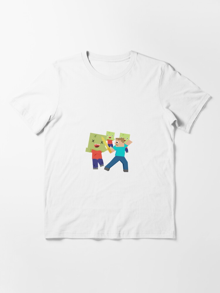 Minecraft Zombie Essential T-Shirt for Sale by truefanatics