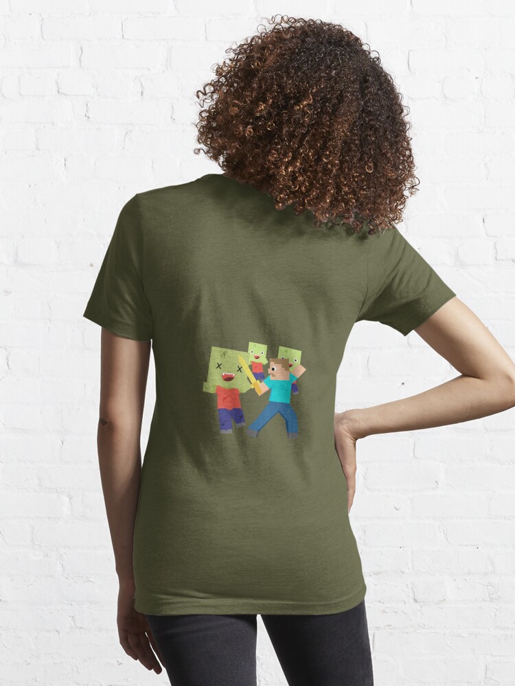 Minecraft Zombie Essential T-Shirt for Sale by truefanatics