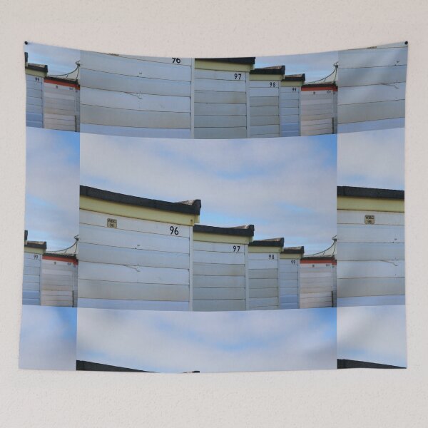 Item preview, Numbered Beach Huts designed and sold by pinkal.