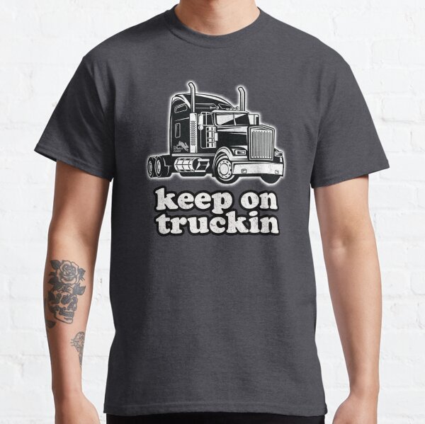 Vista previa del artículo con la obra «Keep in Truckin», diseñado y vendido por BlackRabbit33.