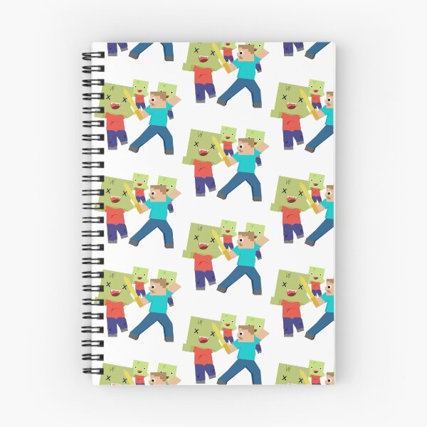Item preview, Minecraft Zombie and Steve / Blockhead designed and sold by truefanatics.