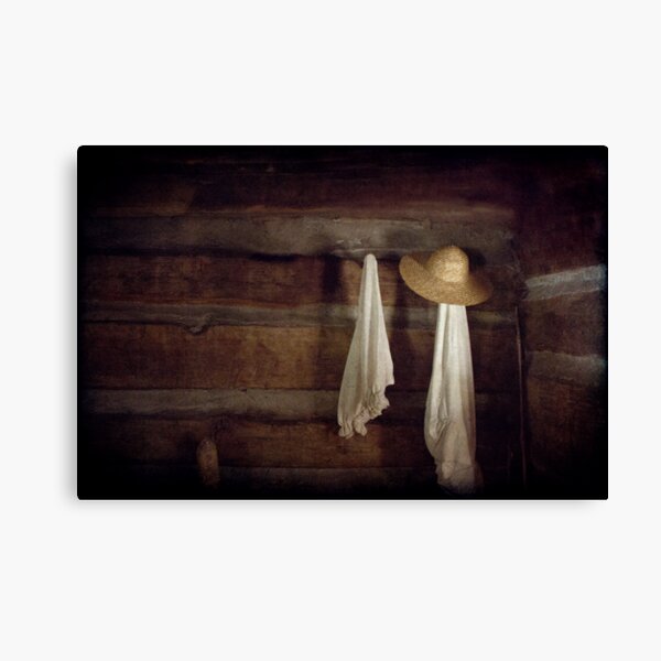 In Light of What She Left Behind Canvas Print