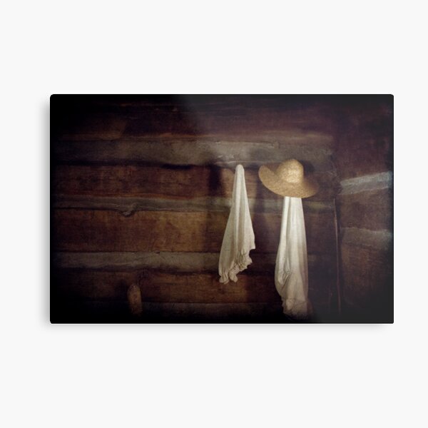 In Light of What She Left Behind Metal Print