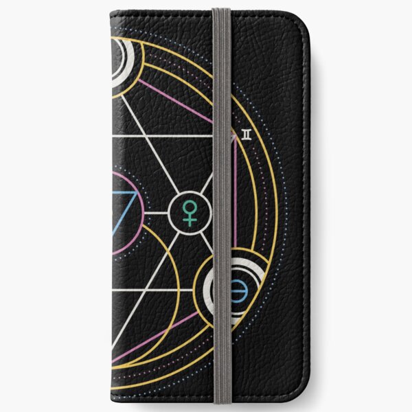 Alchemy Transmutation Circle - Self-development Symbol iPhone Wallet