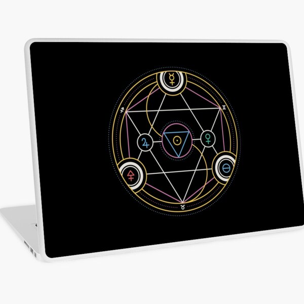 Alchemy Transmutation Circle - Self-development Symbol Laptop Skin