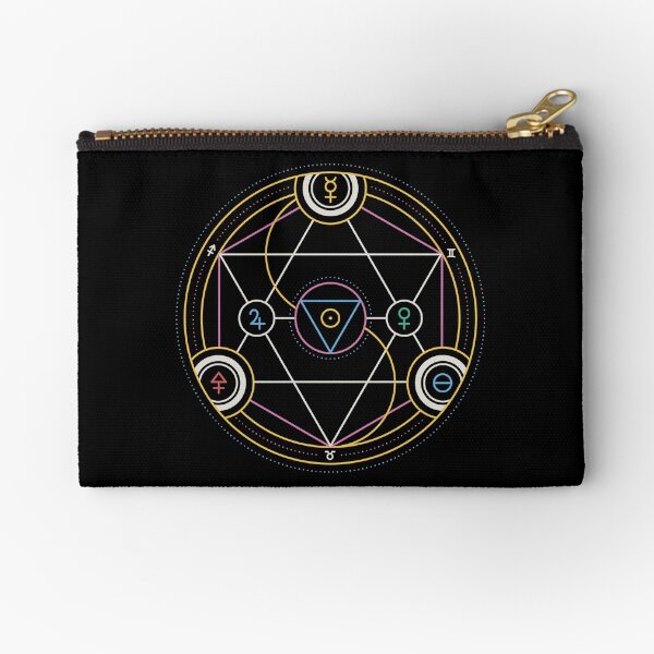 Alchemy Transmutation Circle - Self-development Symbol Zipper Pouch