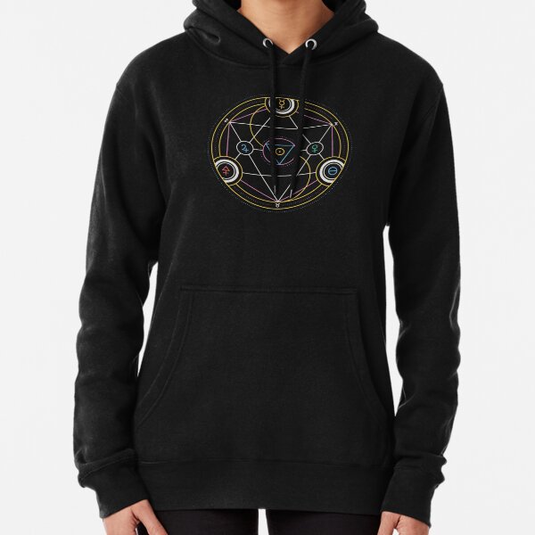 Alchemy Transmutation Circle - Self-development Symbol Pullover Hoodie