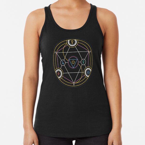 Alchemy Transmutation Circle - Self-development Symbol Racerback Tank Top