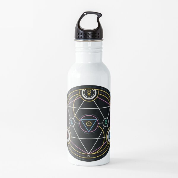 Alchemy Transmutation Circle - Self-development Symbol Water Bottle