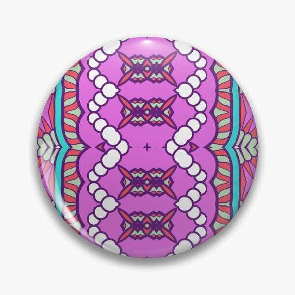 Item preview, Pink blue shapes designed and sold by lalylaura.