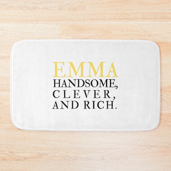 Item preview, Emma (2020)- Quote/ Handsome, Clever and Rich designed and sold by erinaceous.
