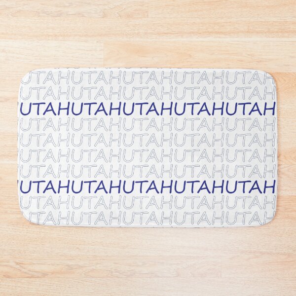 Item preview, Utah Repeating Blue Bold Uppercase designed and sold by artbylukas.