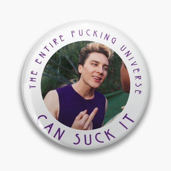 Item preview, The Entire Fucking Universe Can Suck It Cody Fern Quote 1980s Circular Edit designed and sold by goon-squad.