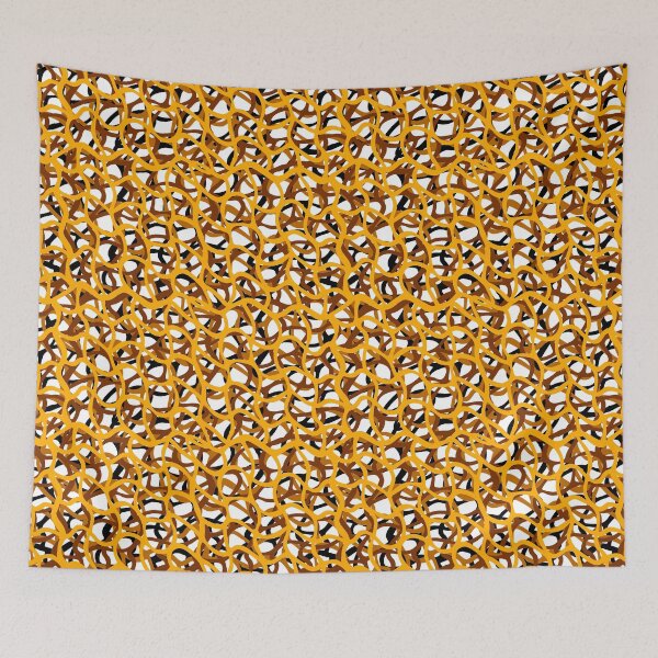 Item preview, Net camouflage - yellow designed and sold by Raw-Run.