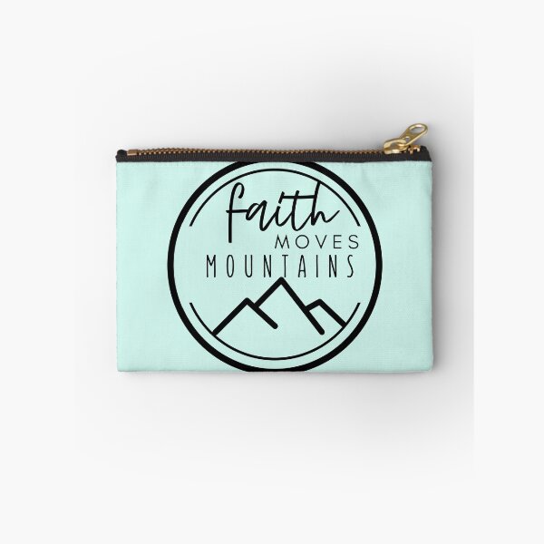Item preview, Christian Design - Faith Moves Mountains Matthew 17:20 designed and sold by palmsandprints2.