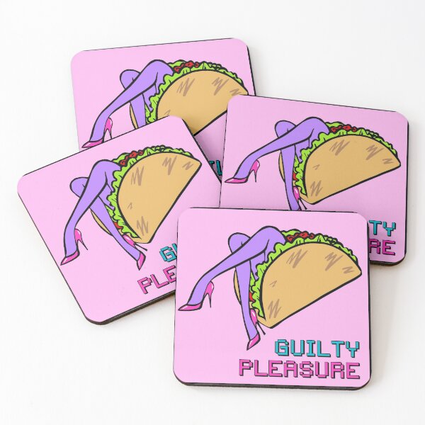 Item preview, GUILTY PREASURE TACOS  PINK designed and sold by Mieko  Kawasaki.