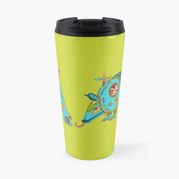 A for Armadillo, from the AlphaPod collection Travel Mug